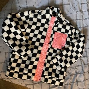 VANS Winterset Checkerboard Sherpa Jacket